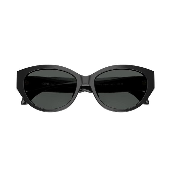 NEW VERSACE SUNGLASSES WOMEN BLACK VE4495D GB1/87 EYEWEAR MOD 4495U GB187